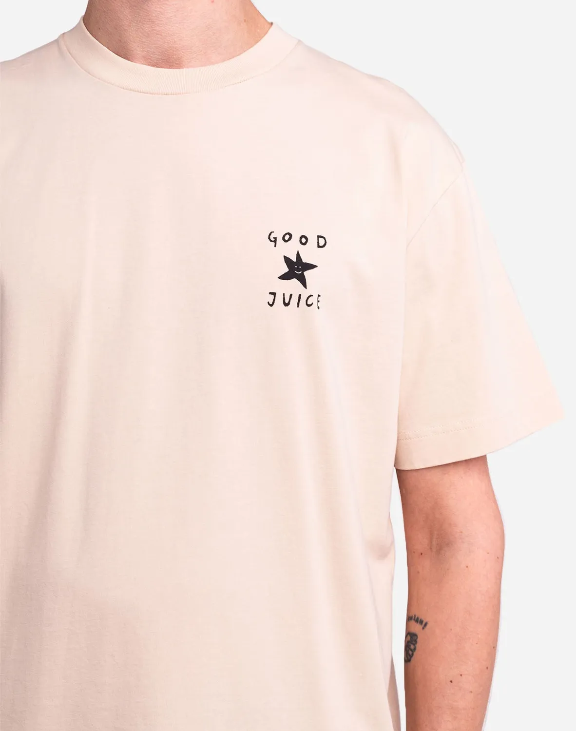 OLOW Flavour t-shirt ample crème coton bio 200g