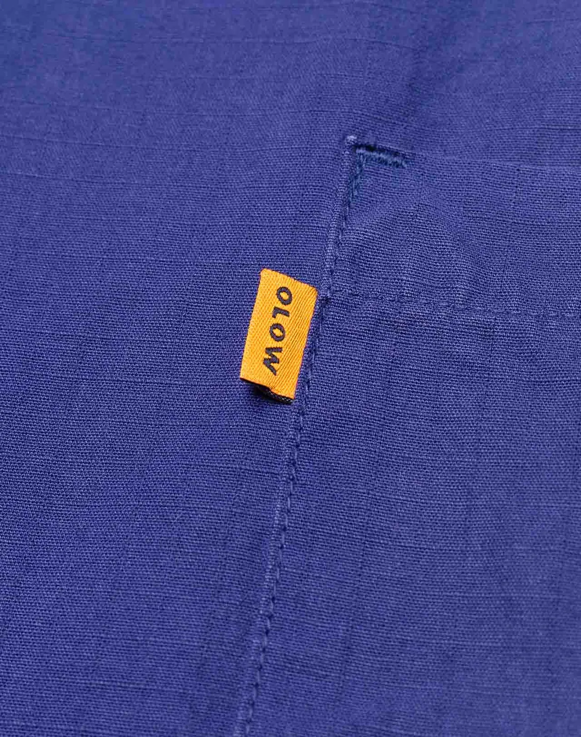 OLOW Colton pantalon large bleu outremer