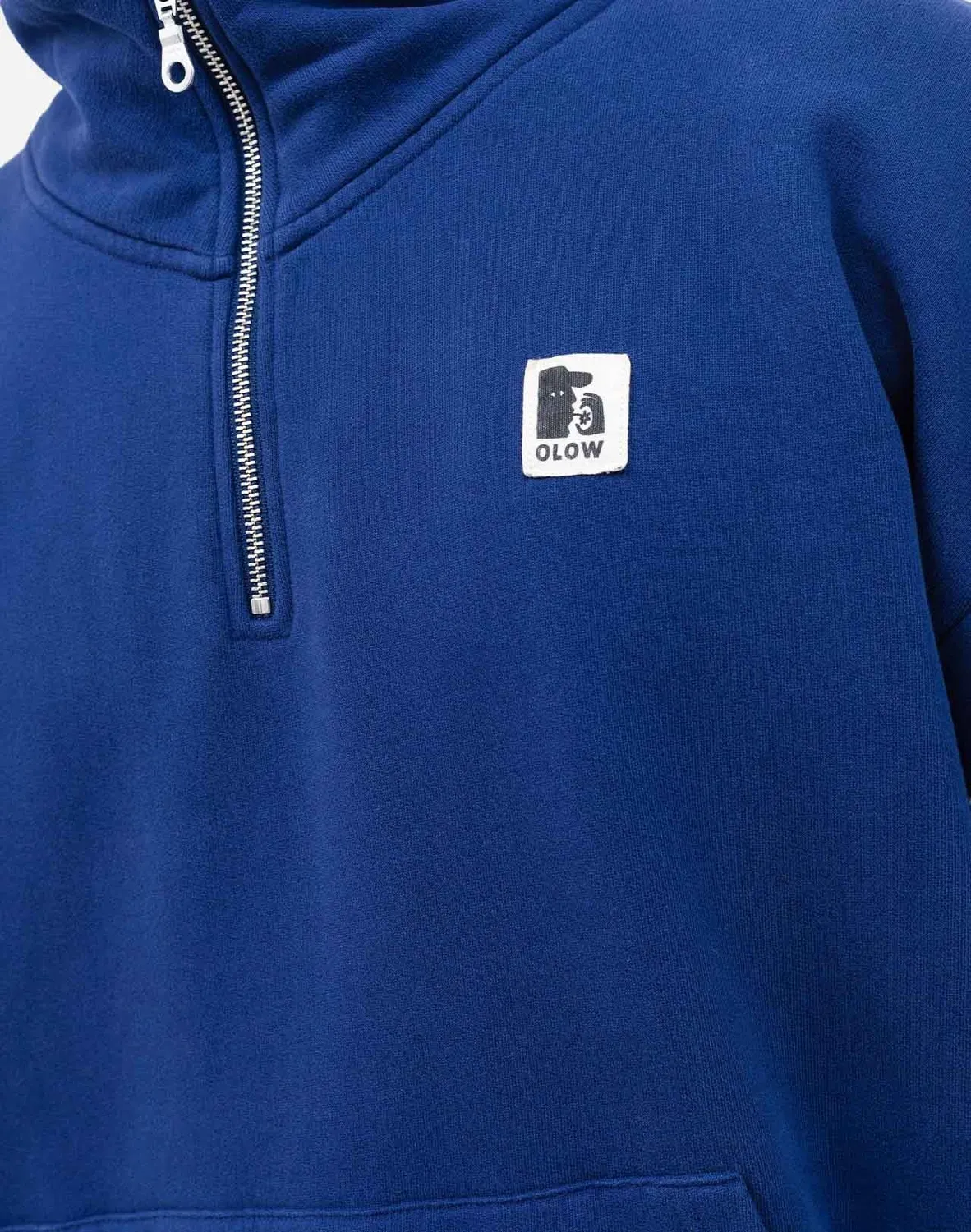 OLOW Bernex sweat homme bleu outremer coton bio