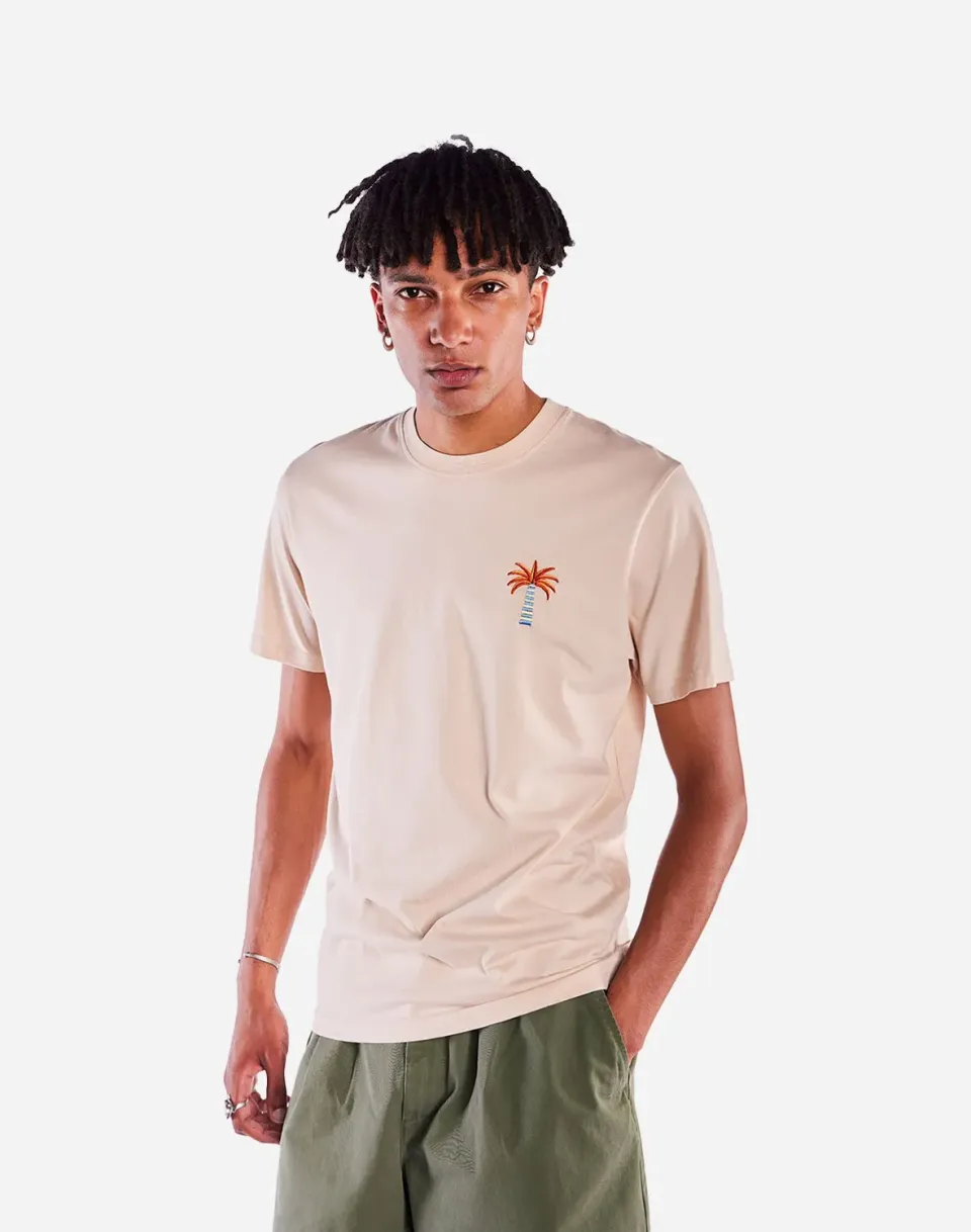 OLOW Pejibaye t-shirt crème coton