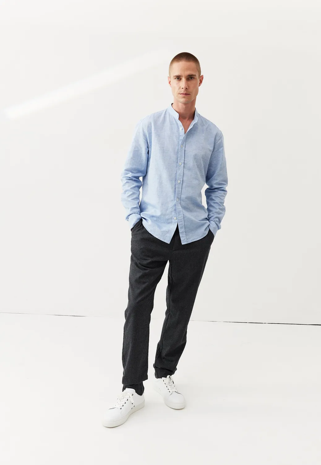 Loom Le pantalon en flanelle homme laine