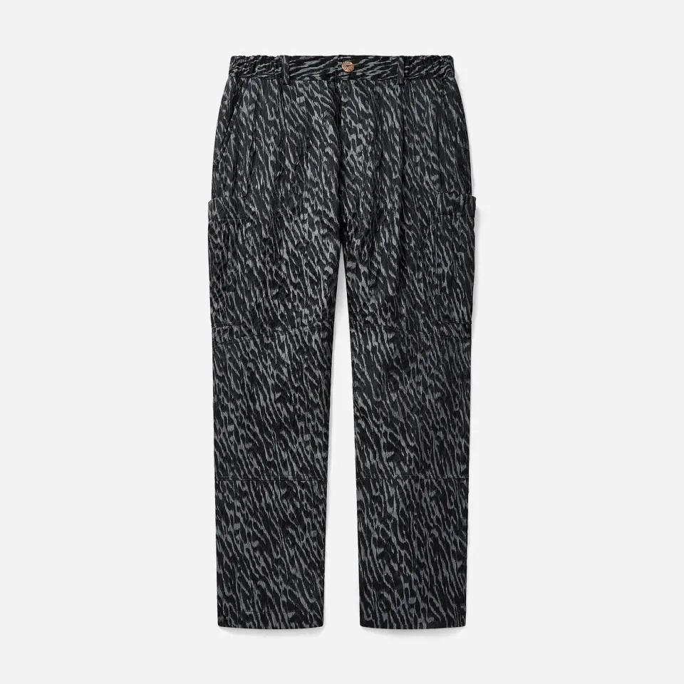 Labrum Black Label Black Silver Cargo pantalon cargo noir