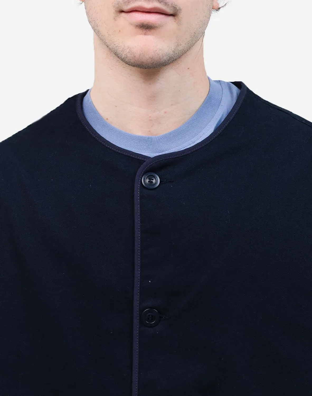 OLOW Hiro Braban veste bleu nuit coton