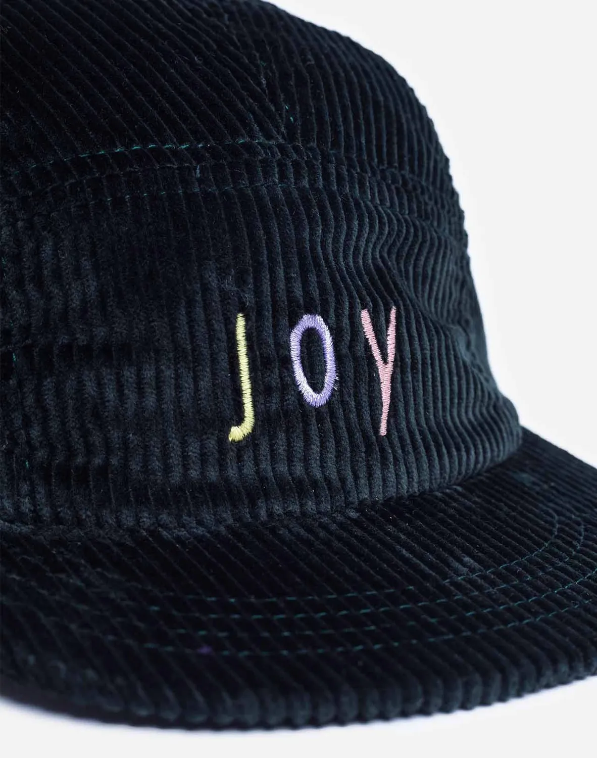 OLOW Joy casquette five panel vert foncé velours