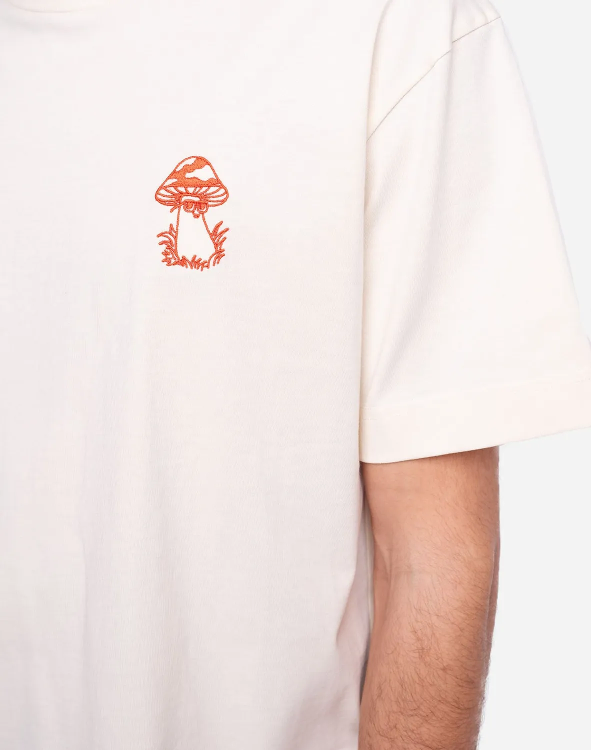 OLOW Mushroom t-shirt ivoire coupe ample