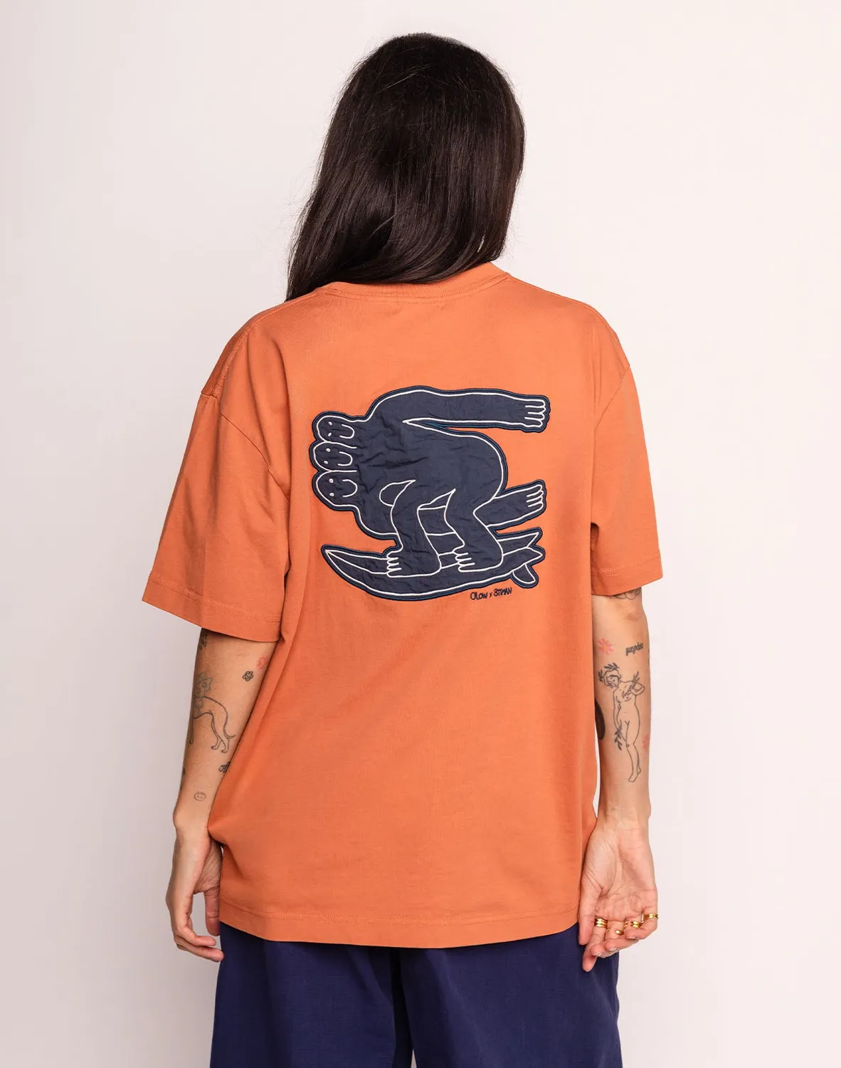 OLOW Point Break t-shirt homme mandarine coton bio