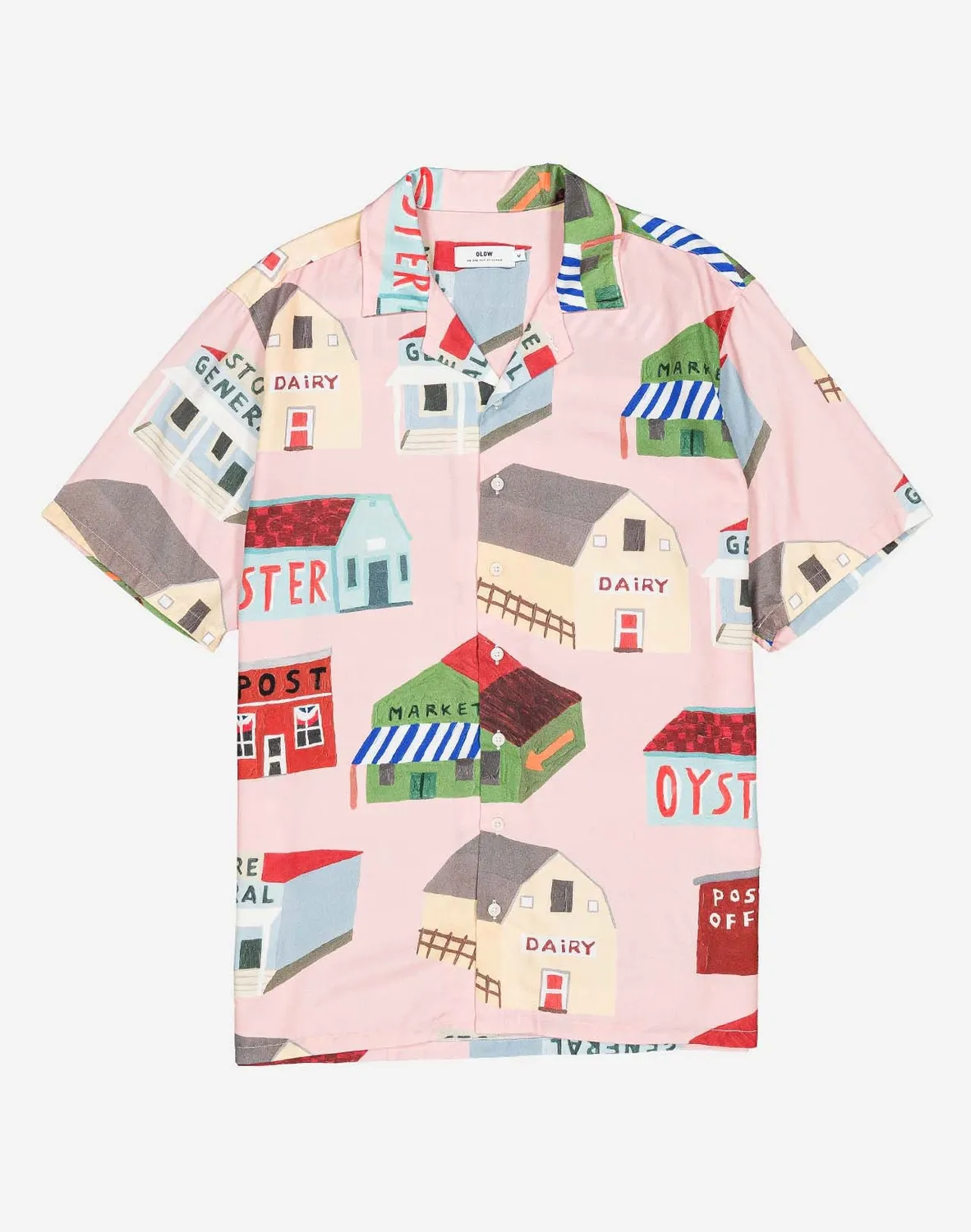 OLOW Aloha Stores chemisette multicolore tencel