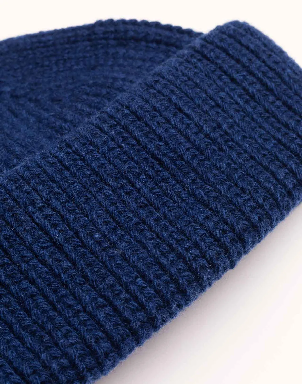 OLOW Laban bonnet bleu docker laine mérinos
