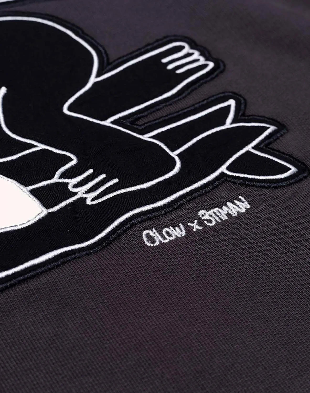 OLOW Point Break sweat noir carbone 430g