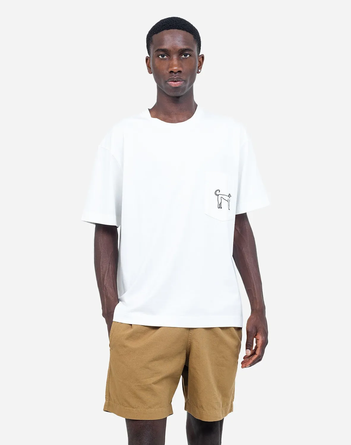 OLOW People t-shirt ample écru coton bio