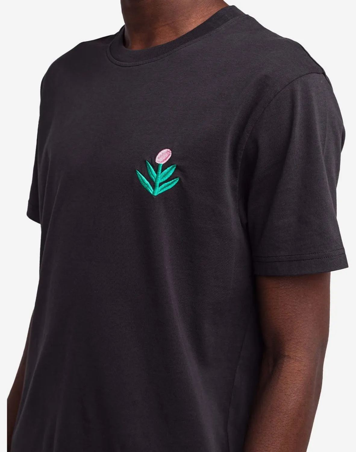 OLOW Belle Saison t-shirt noir coton bio