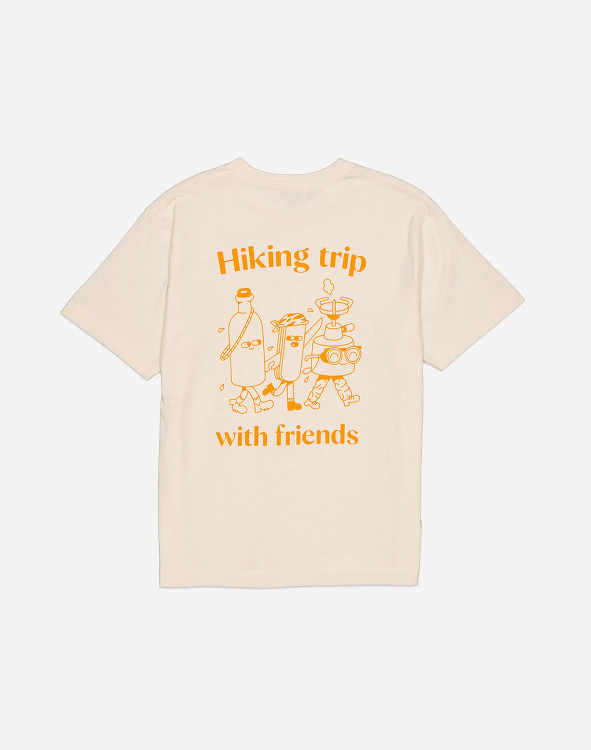 OLOW Hiking Trip t-shirt oversize ivoire coton