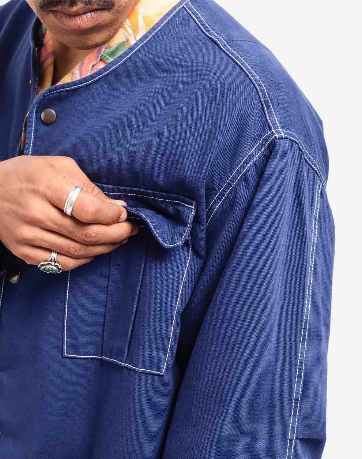 OLOW Hiro Paint veste bleu outremer workwear