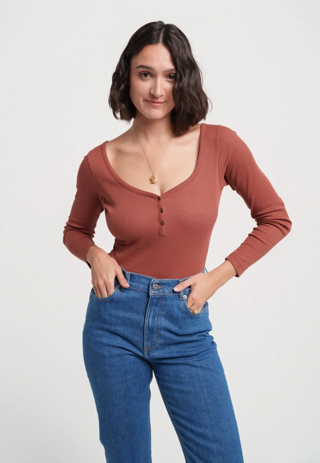 Loom Le body body modal manches longues
