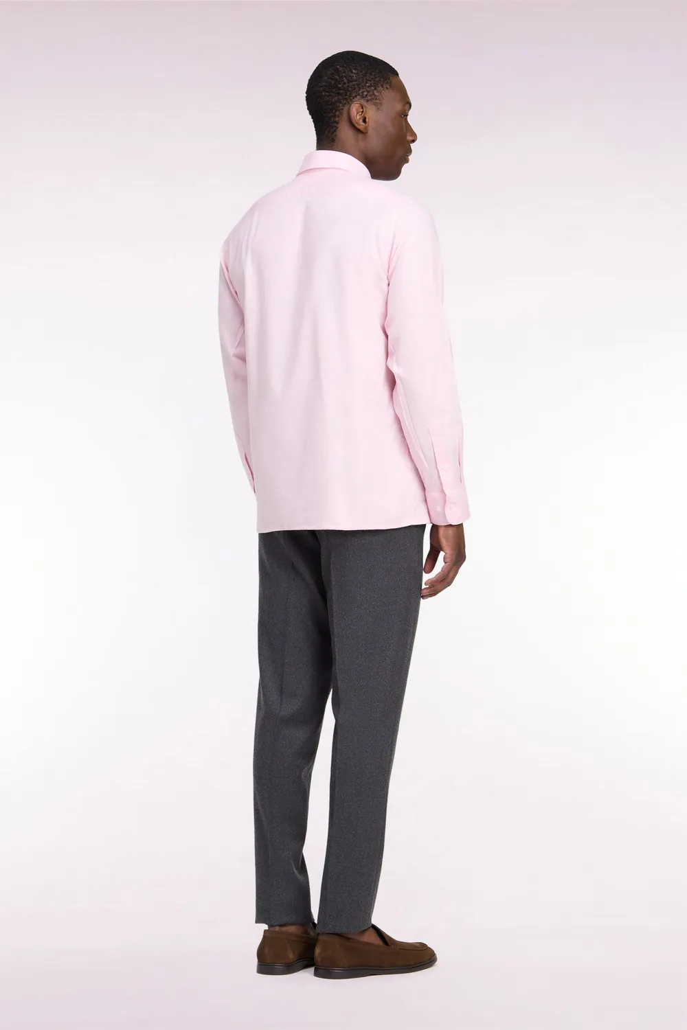 Eden Park Après Match pantalon gris chiné fit modern