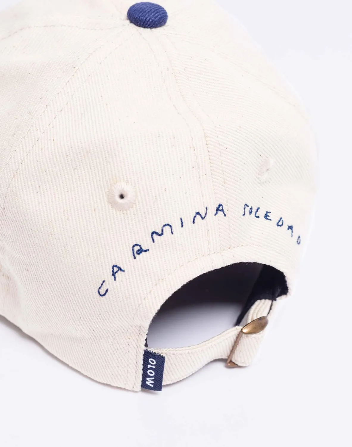 OLOW Six Panel Carmina casquette écrue coton