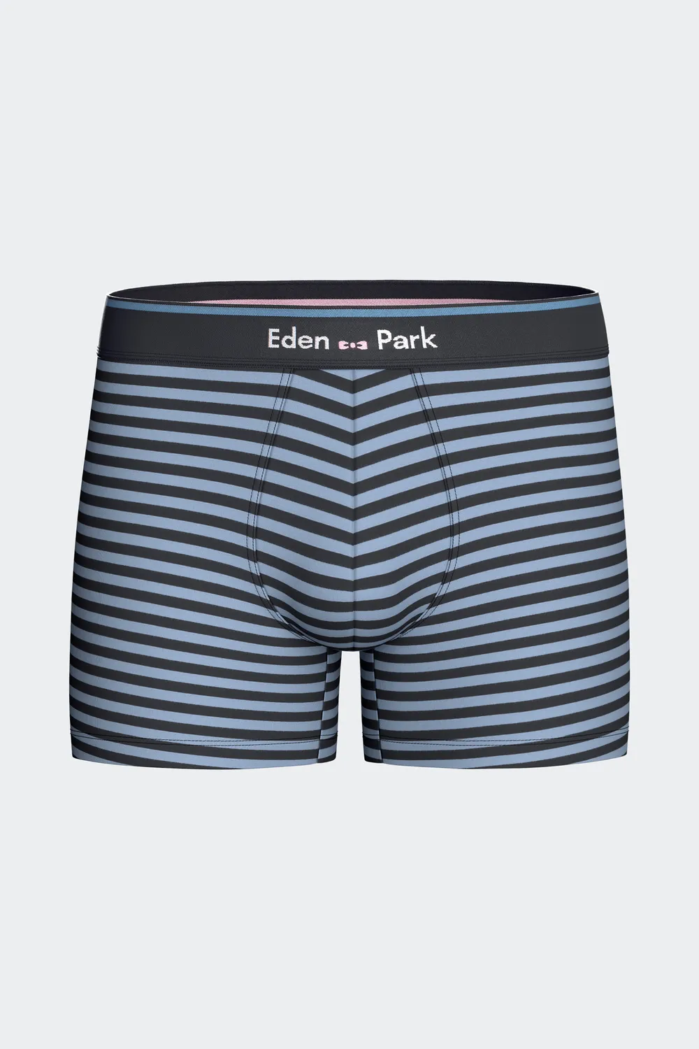 Eden Park H26SVEPK0012 Lot 2 Boxers Coton Marine Rayé