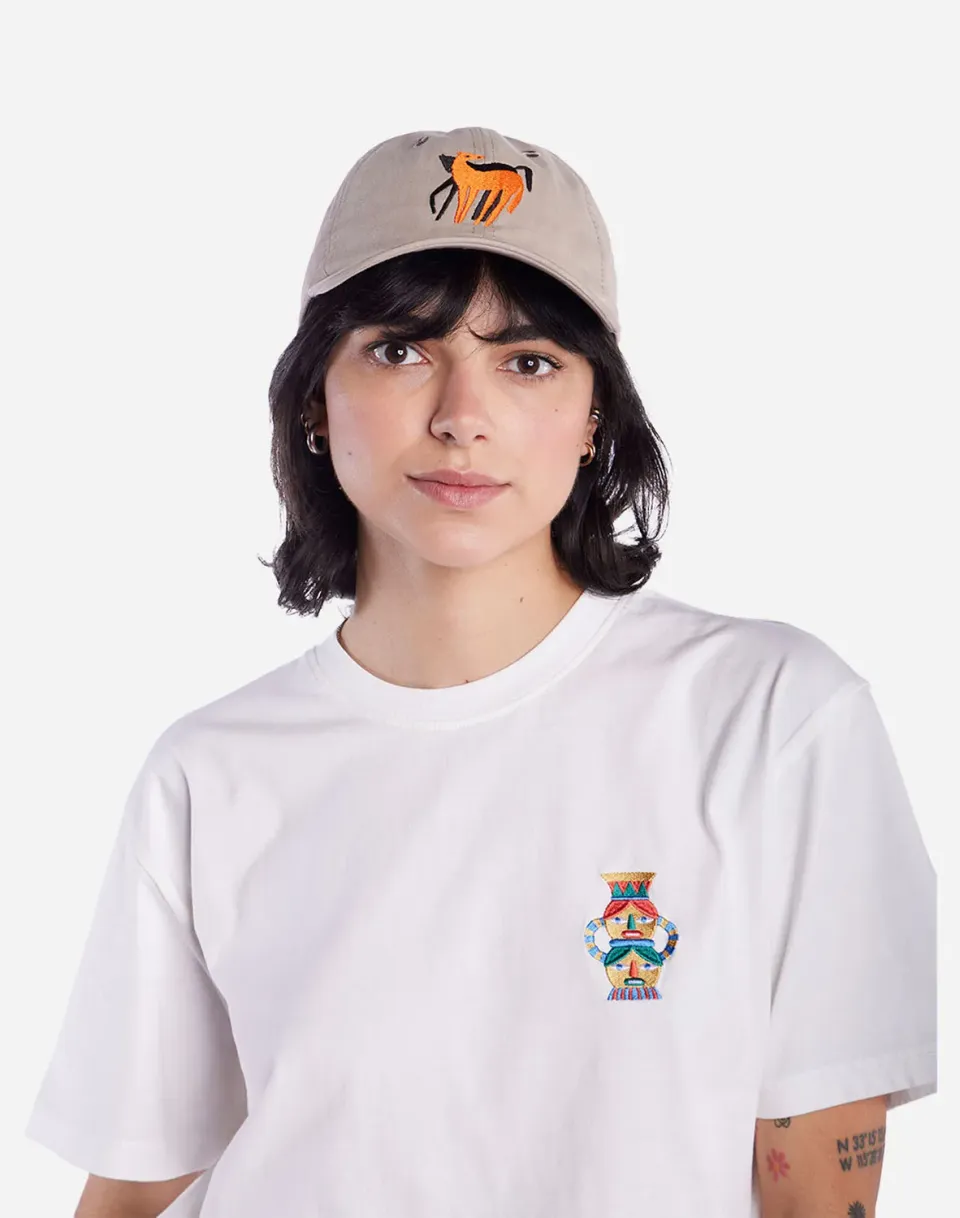 OLOW Hastar casquette six panel coton bio beige