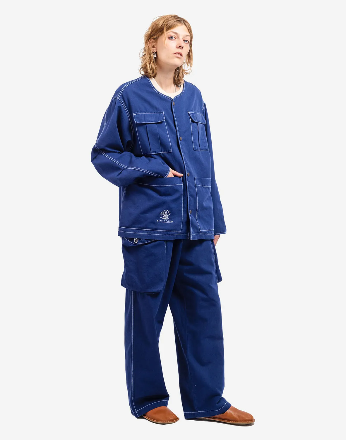 Olow Hiro veste bleu ultramarine légère robuste