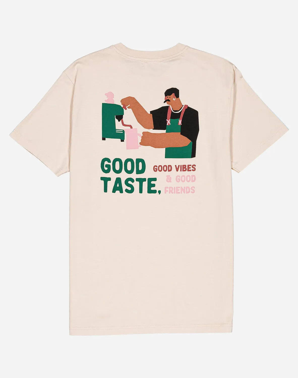 Olow Local Brewery t-shirt crème coton bio