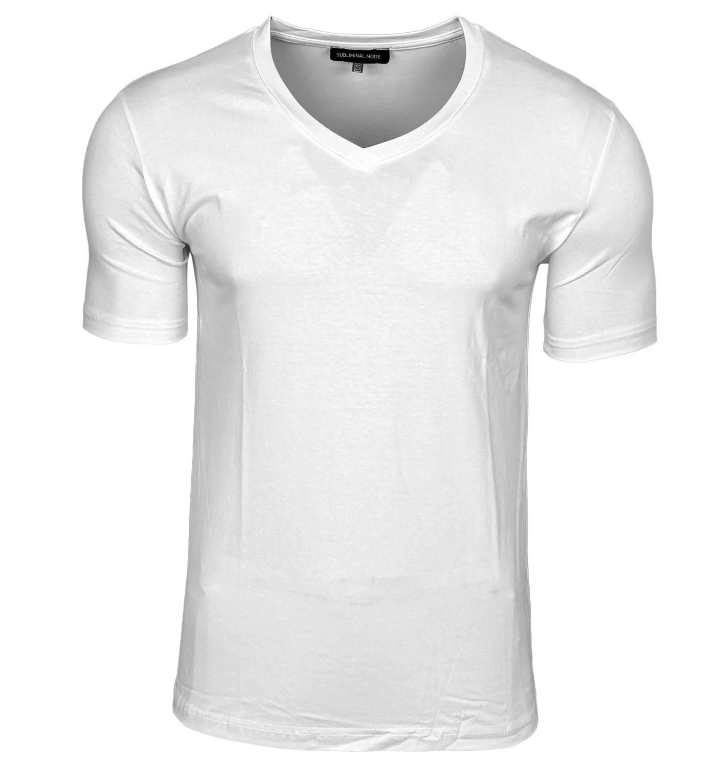 Subliminal Mode BX053 t-shirt col V noir