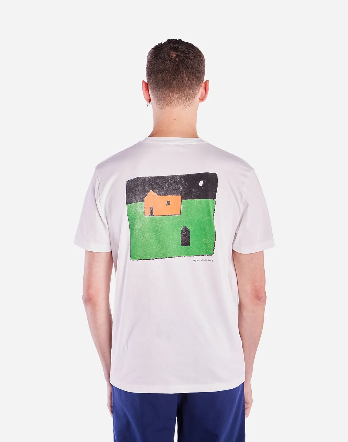 OLOW Swedish House t-shirt écru coton