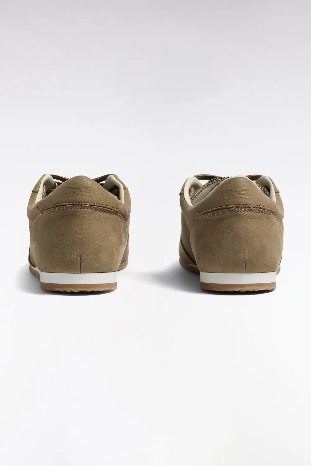 Eden Park Club Classique 2 baskets basses beige cuir nubuck