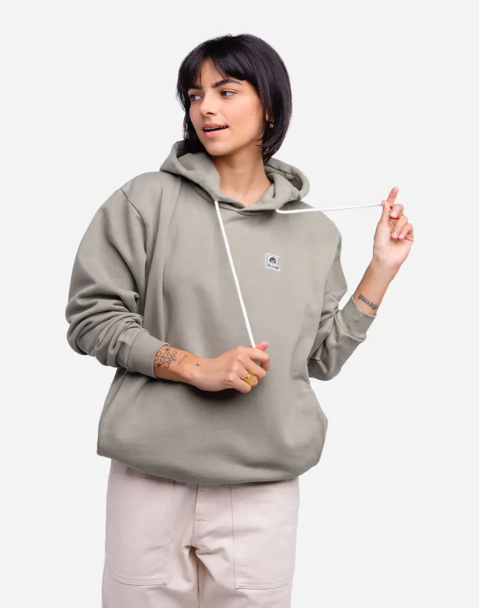 Olow Celsius hoodie argile coton gratté 300g