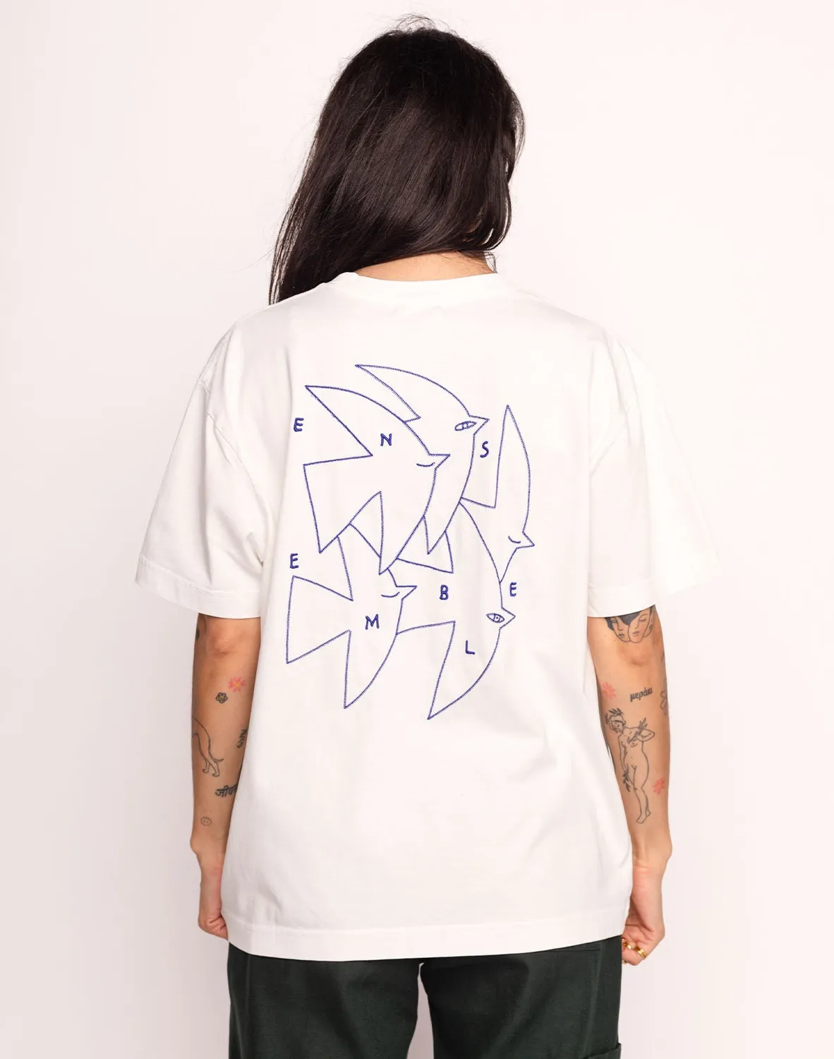 OLOW Ensemble t-shirt écru coton bio