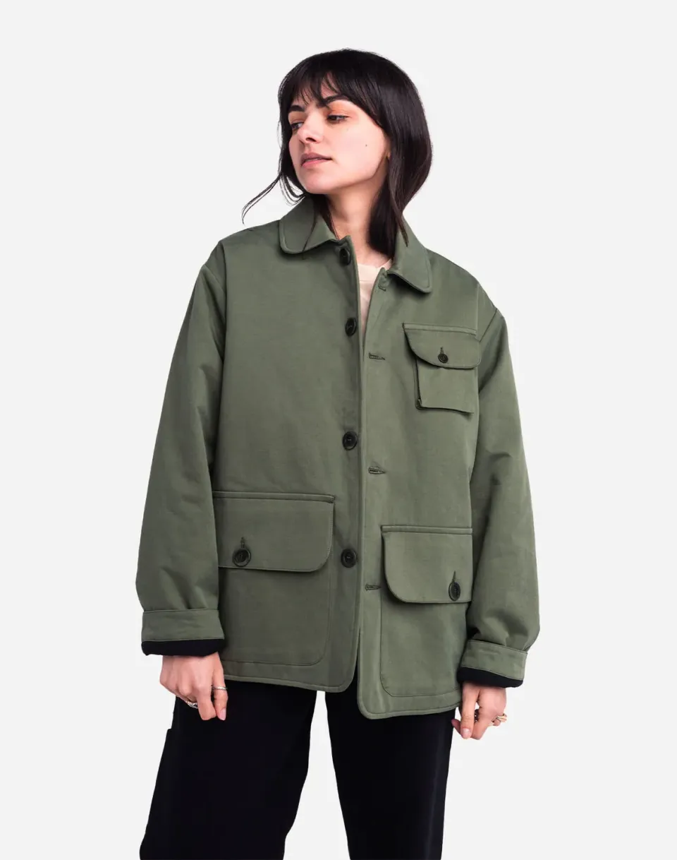 OLOW Syllan veste kaki coton déperlant