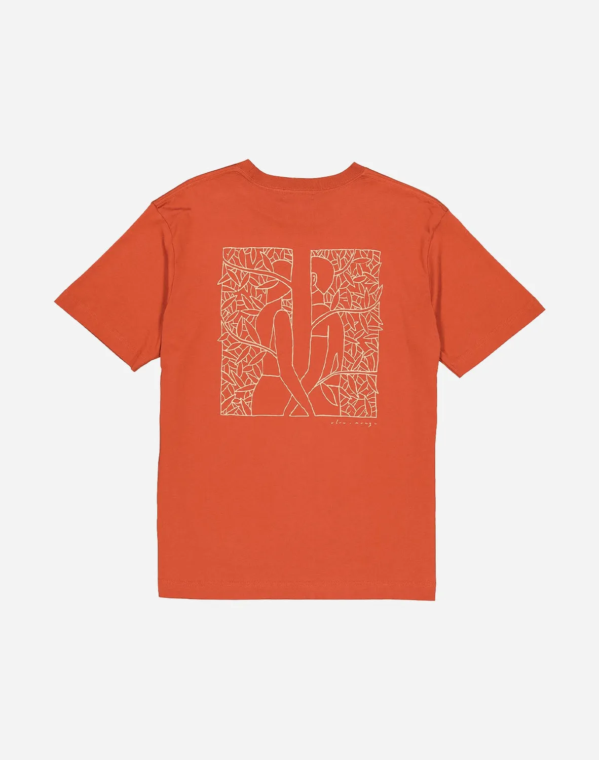 OLOW Le Murmure t-shirt rouille ample coton