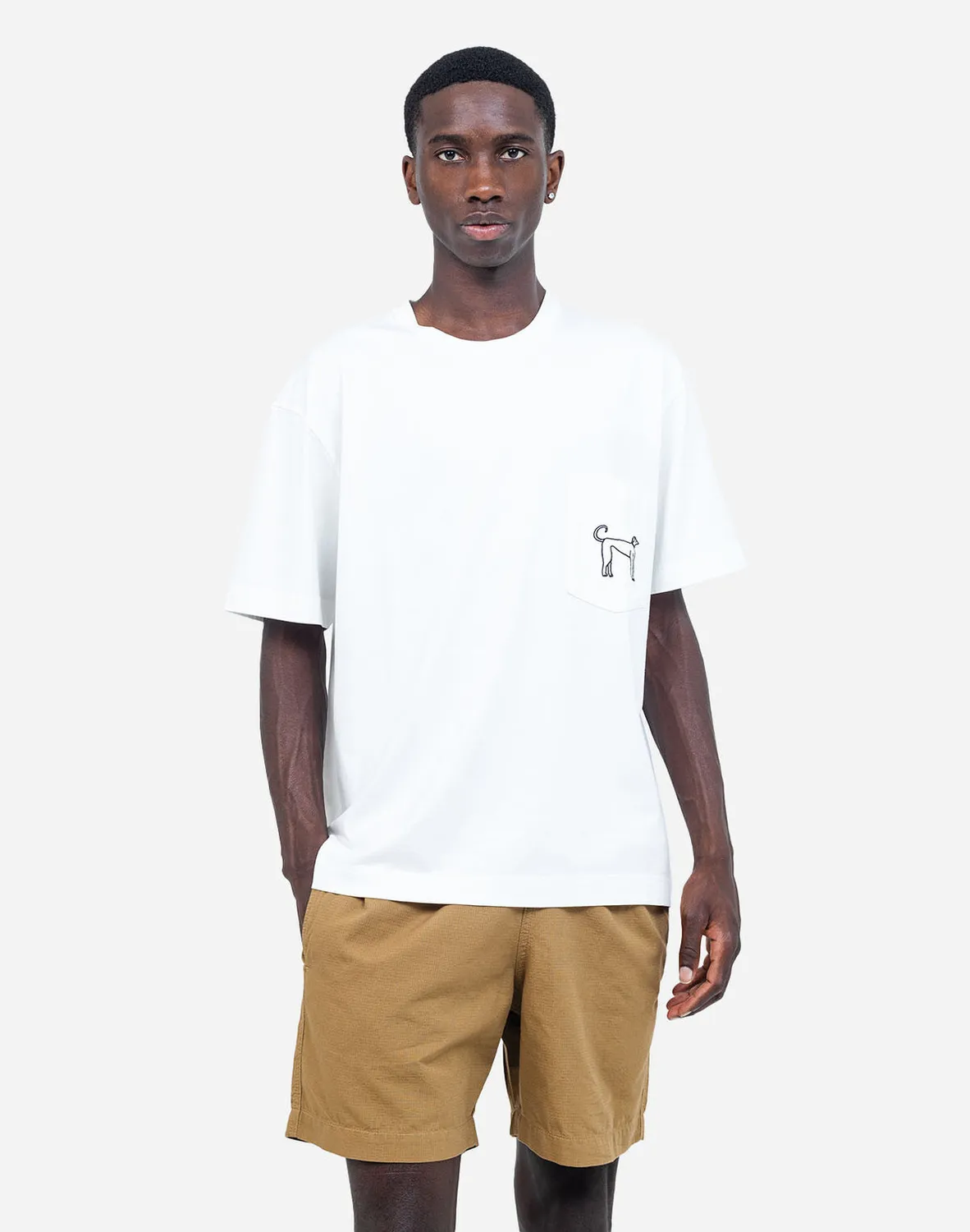 OLOW People t-shirt écru ample coton bio