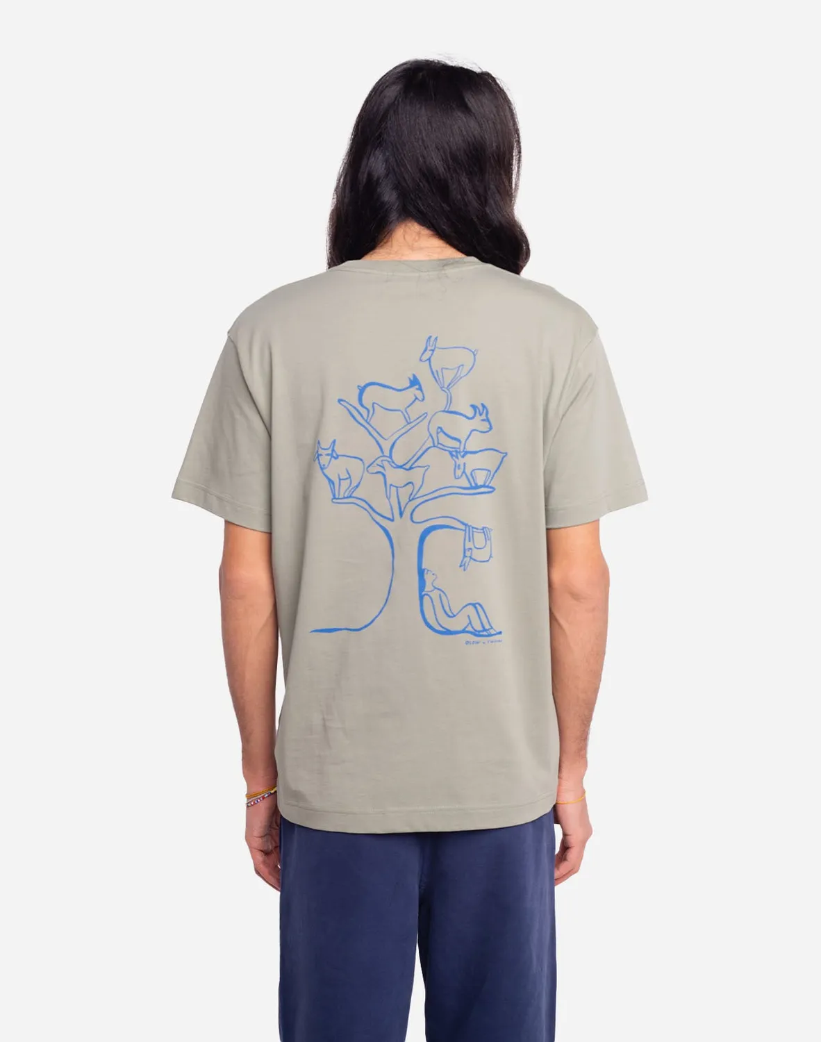 OLOW Capra t-shirt ample argile coton bio
