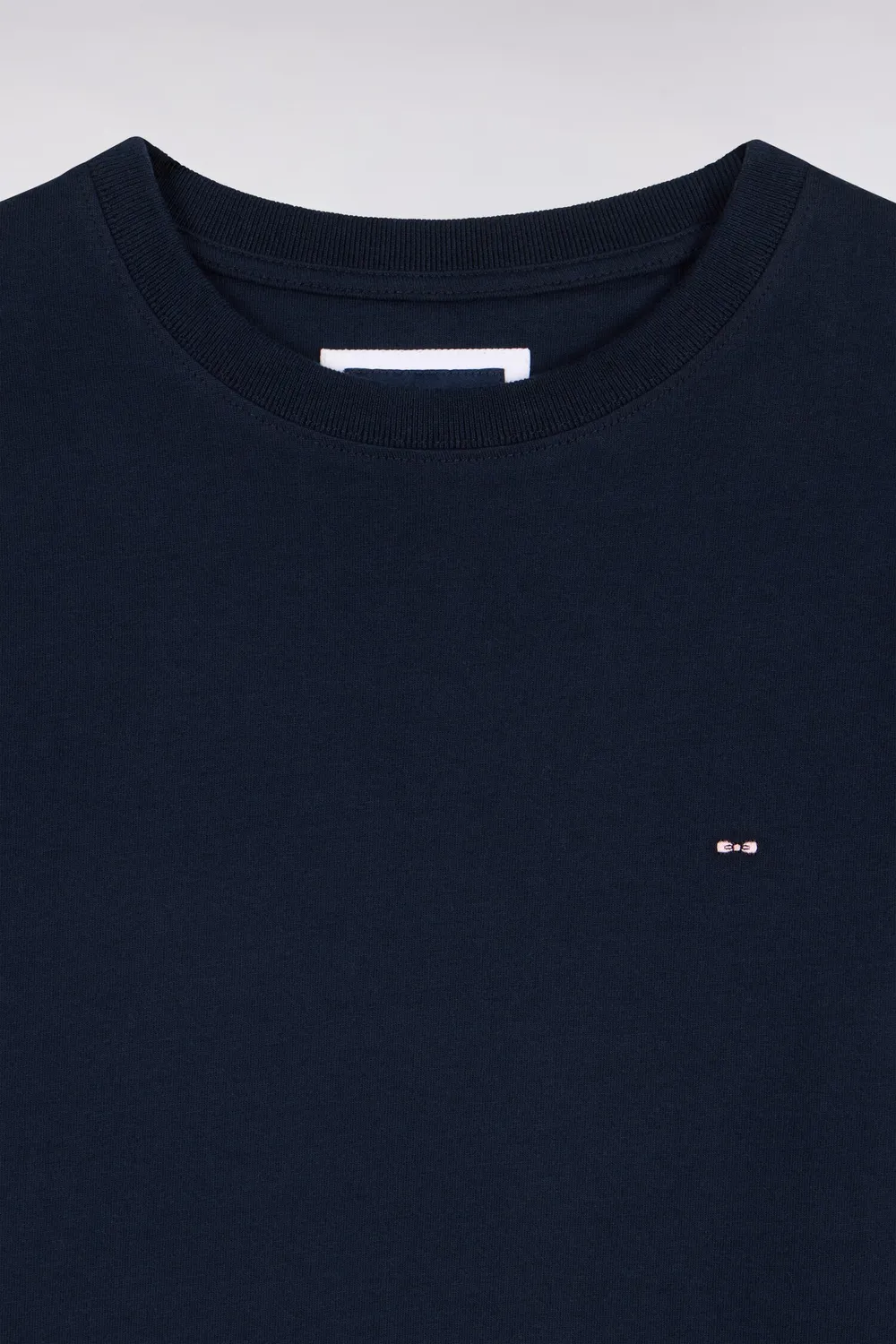 Eden Park t-shirt manches longues coton marine