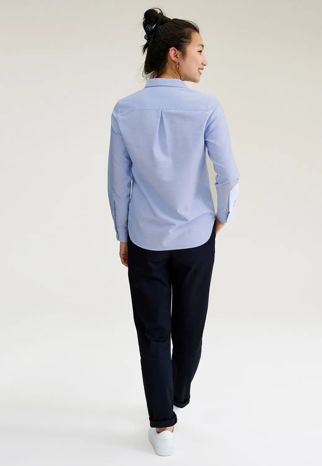 Loom chemise oxford coton bio coupe ajustée femme