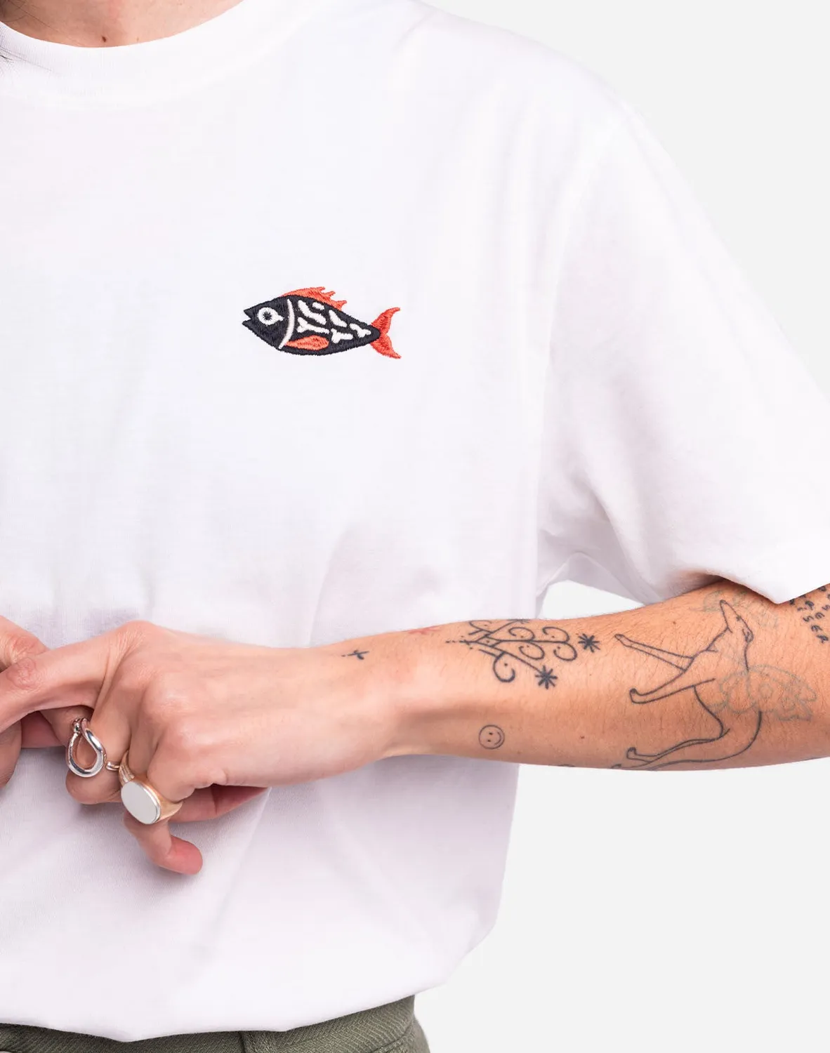 OLOW Together t-shirt écru coton bio