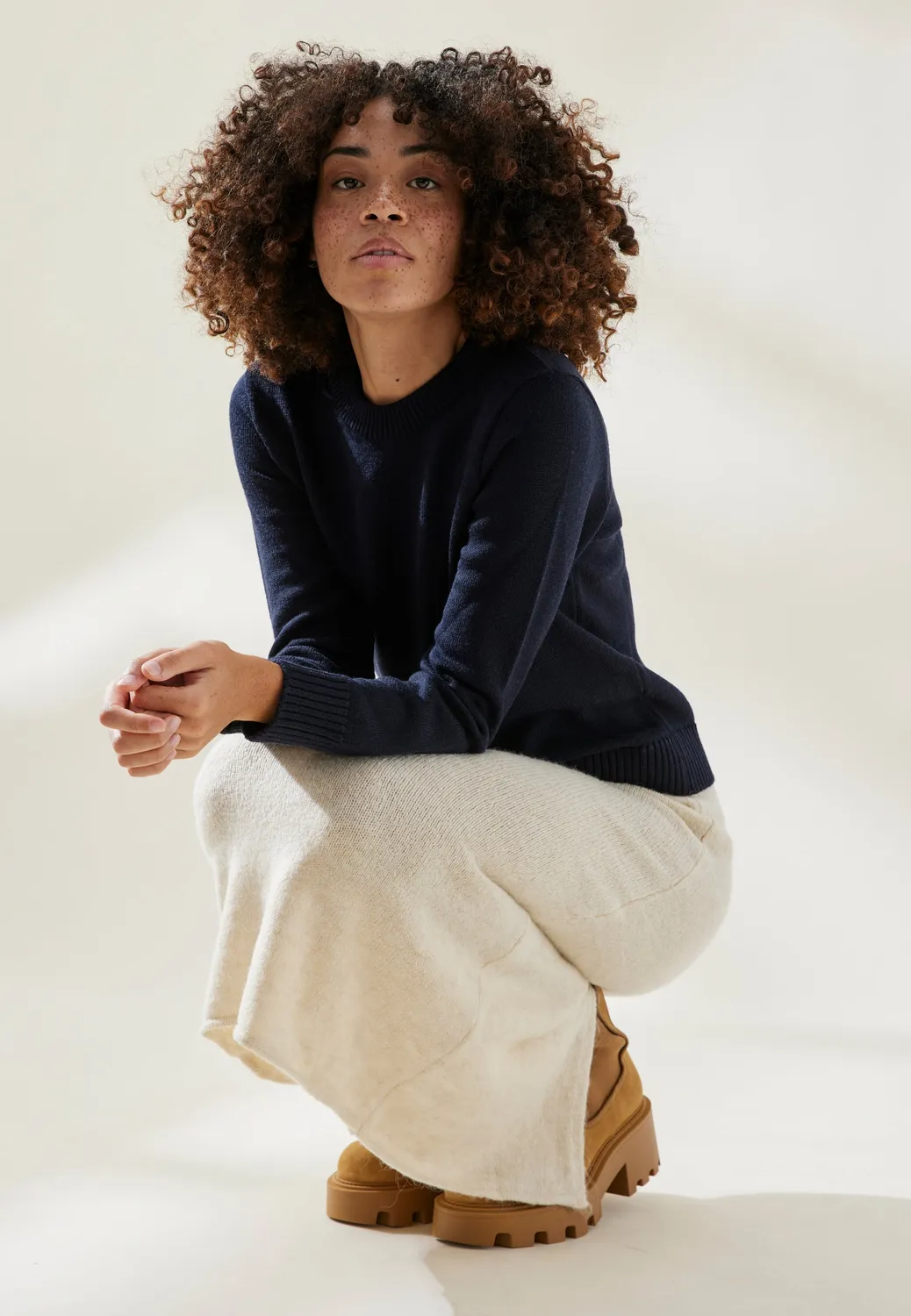 Loom Le pull classique pull laine mérinos épais