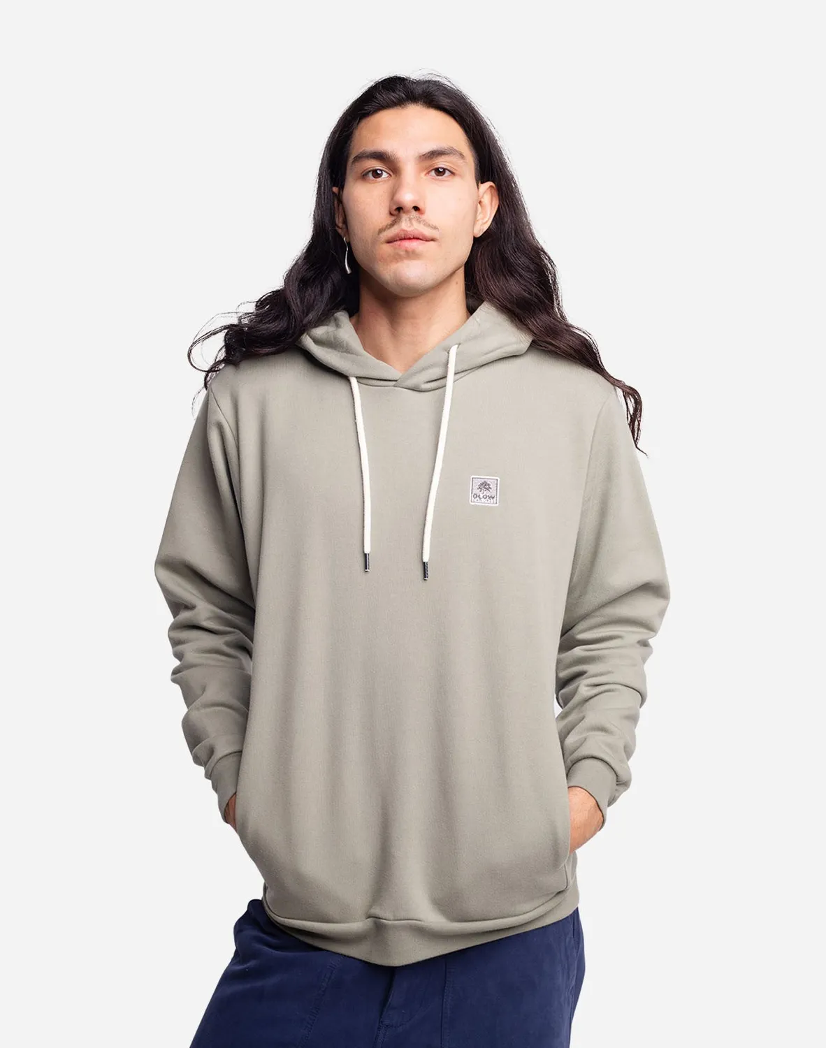 Olow Celsius sweat à capuche argile molleton
