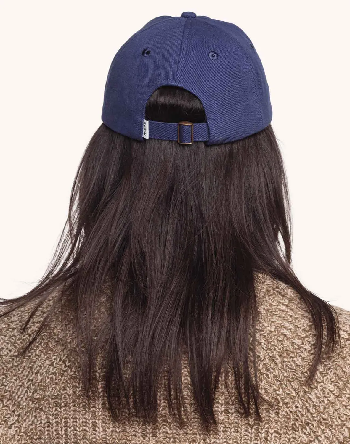 OLOW Six Panel casquette bleu outremer coton bio