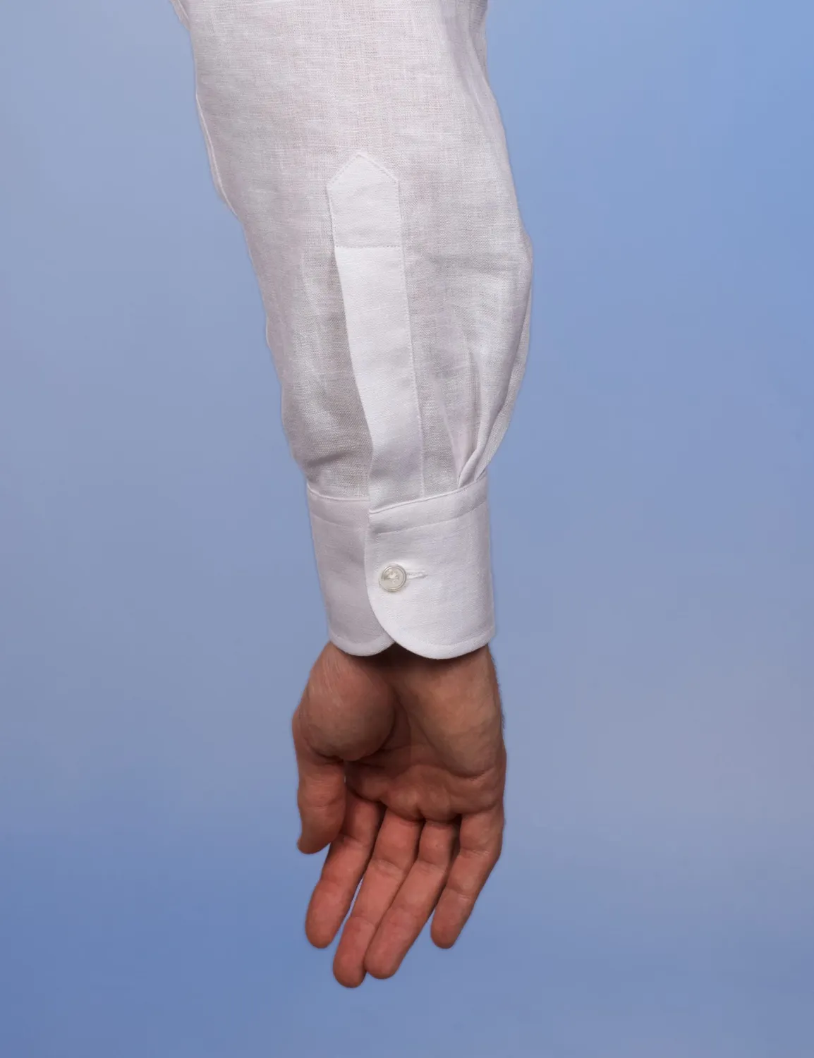 La Chemise Française Aficionado Blanche chemise lin poches cigares