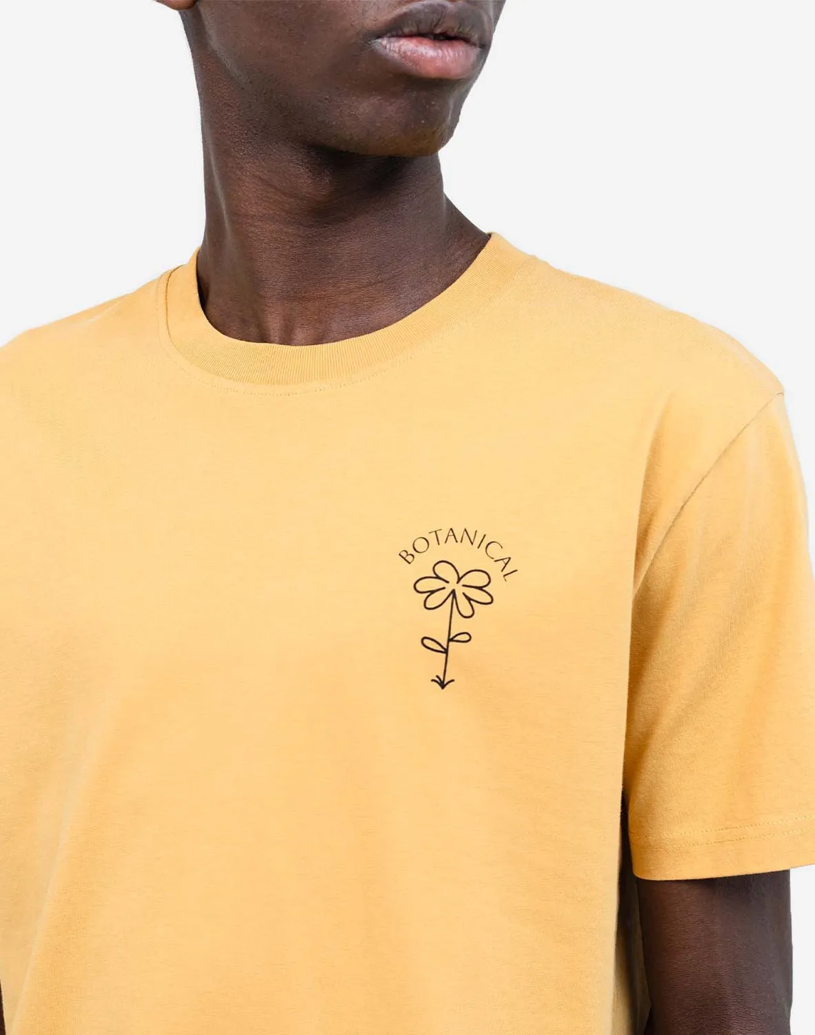 OLOW Botanical t-shirt ocre coton bio
