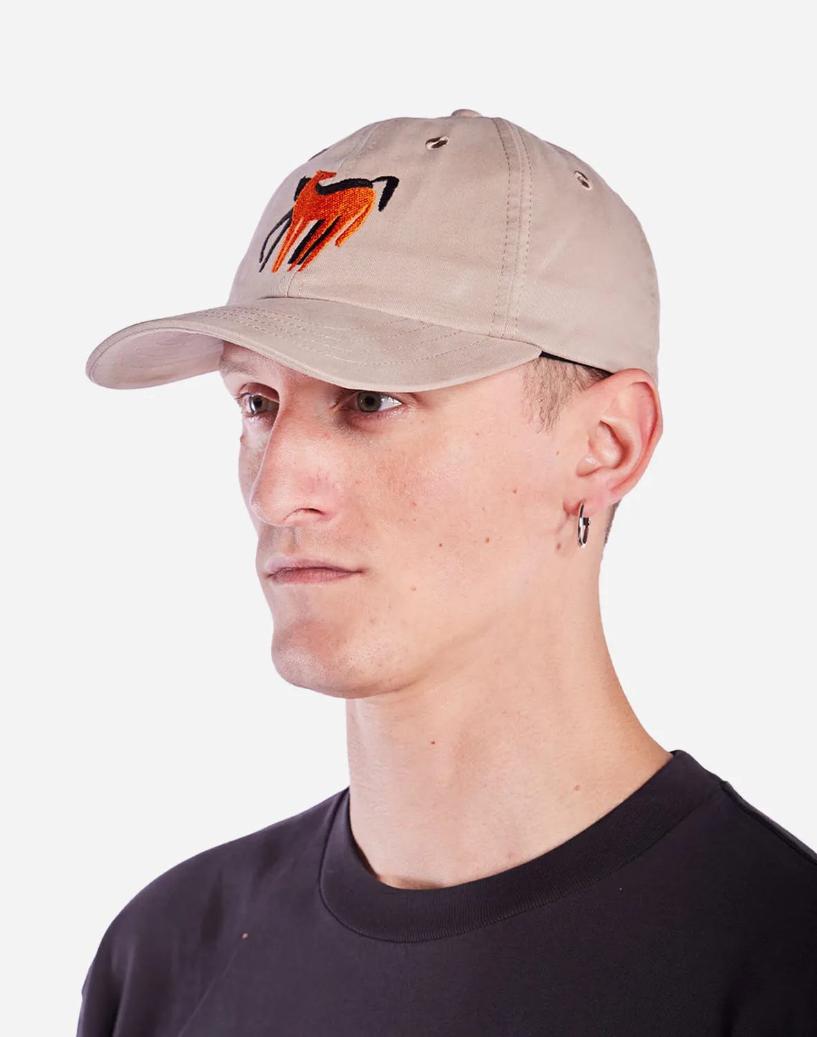OLOW Hastar casquette six panel coton bio beige
