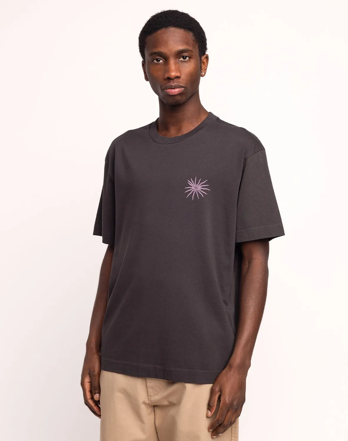 OLOW Interconnexion t-shirt homme noir carbone