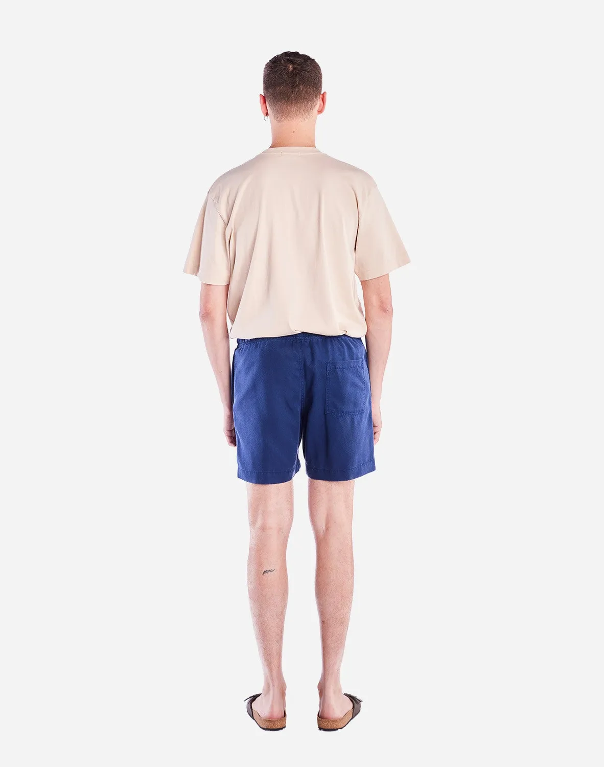 OLOW Bodhi short bleu outremer tencel
