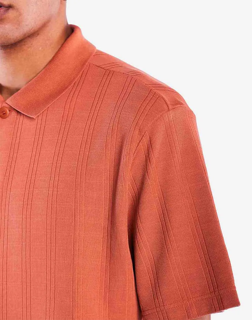 OLOW Cheech polo mandarine coupe droite