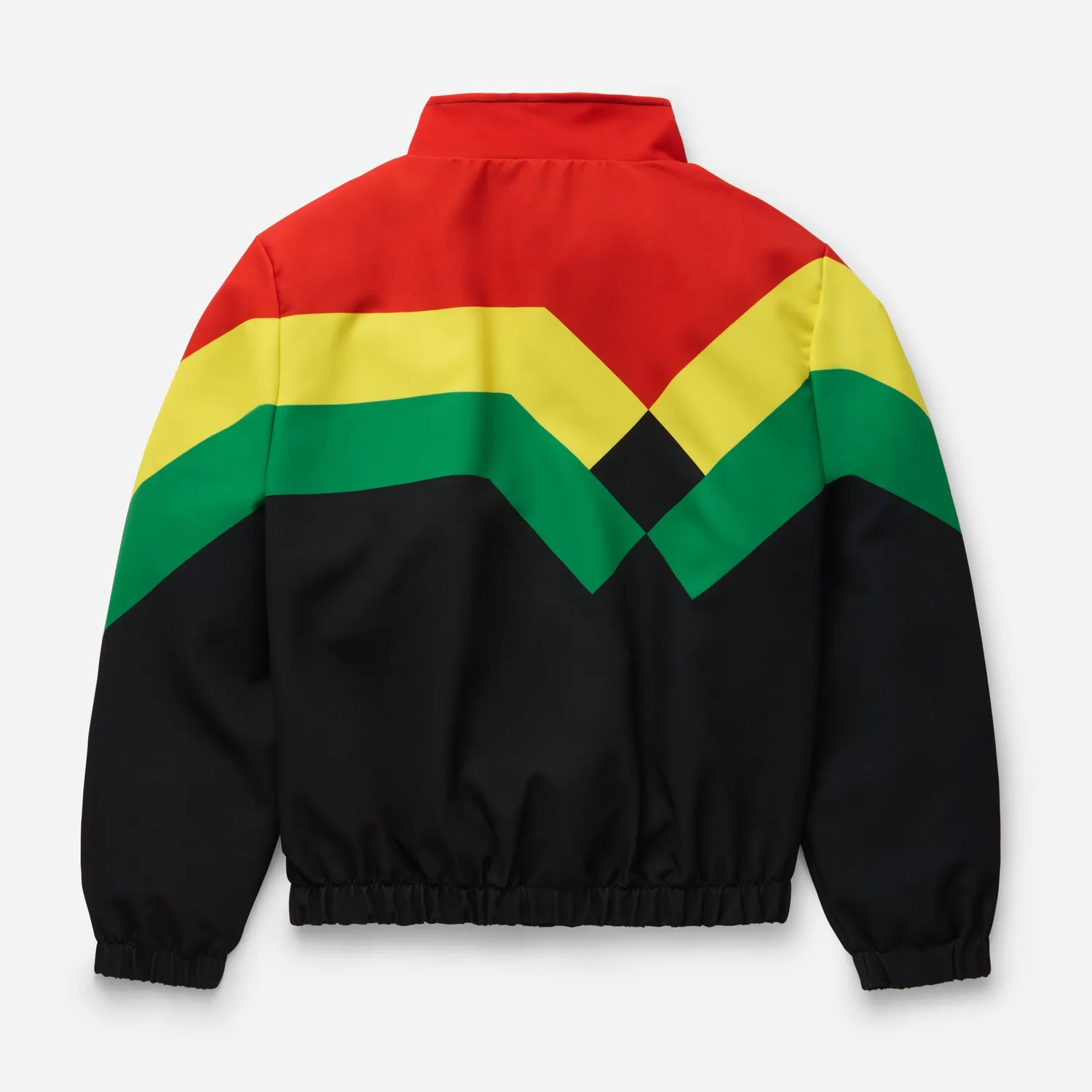 Labrum Ghana veste survêtement homme noir drapeau