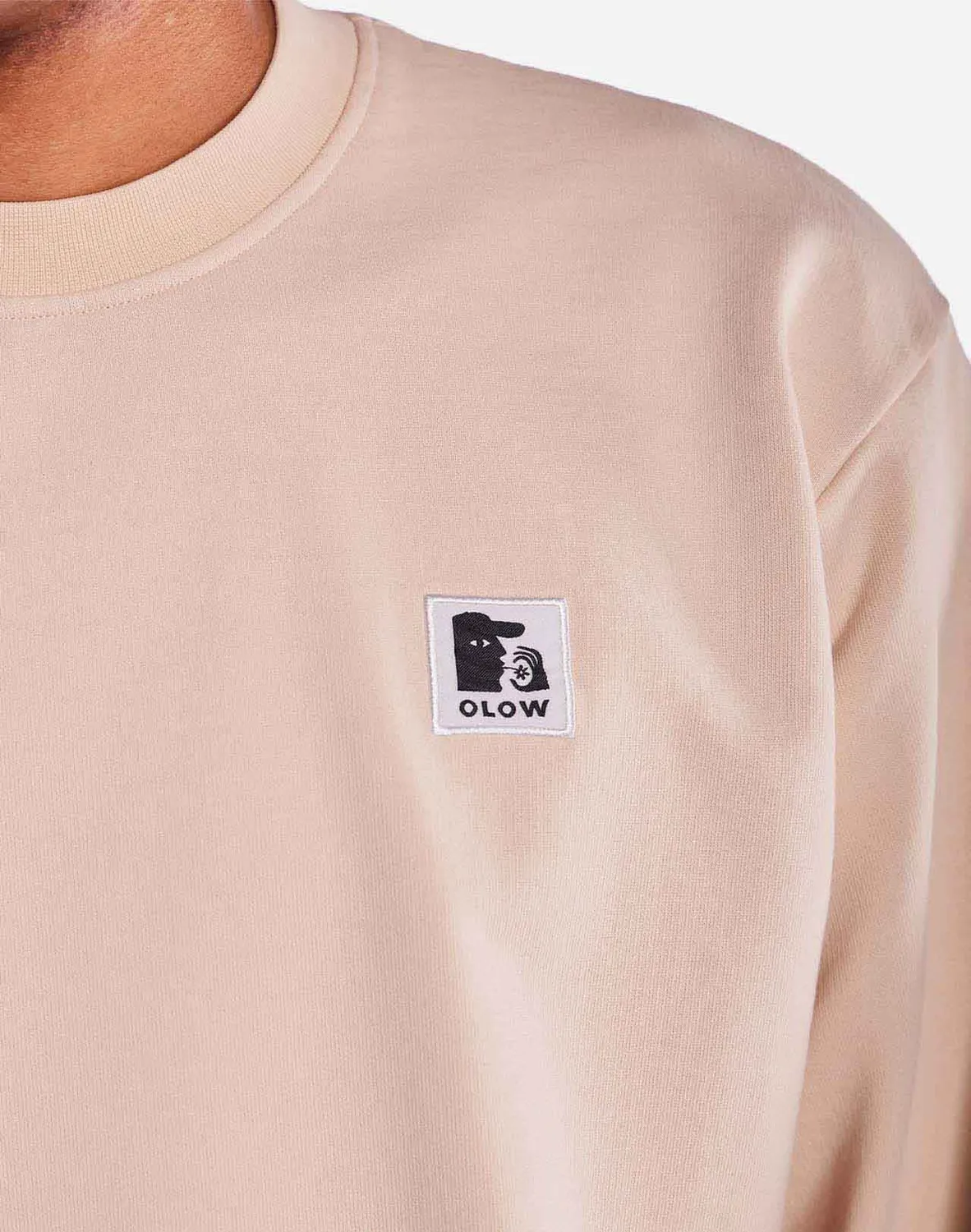 OLOW Carpi sweat coton bio crème