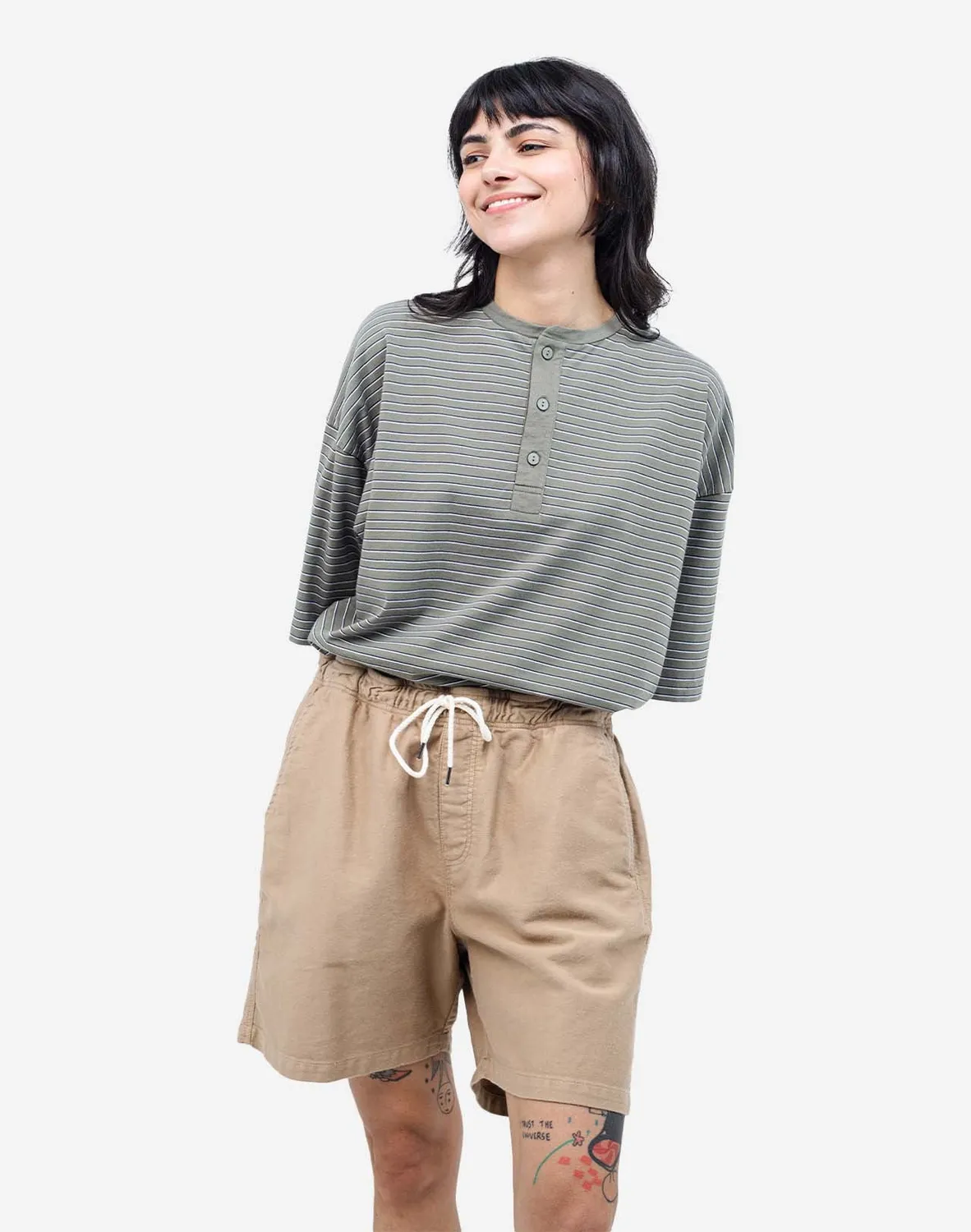 OLOW Gujo short sable coton France