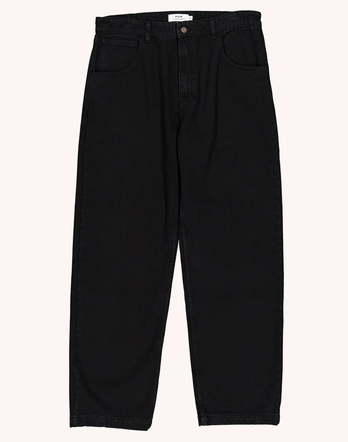 Olow Costa pantalon denim noir coton bio