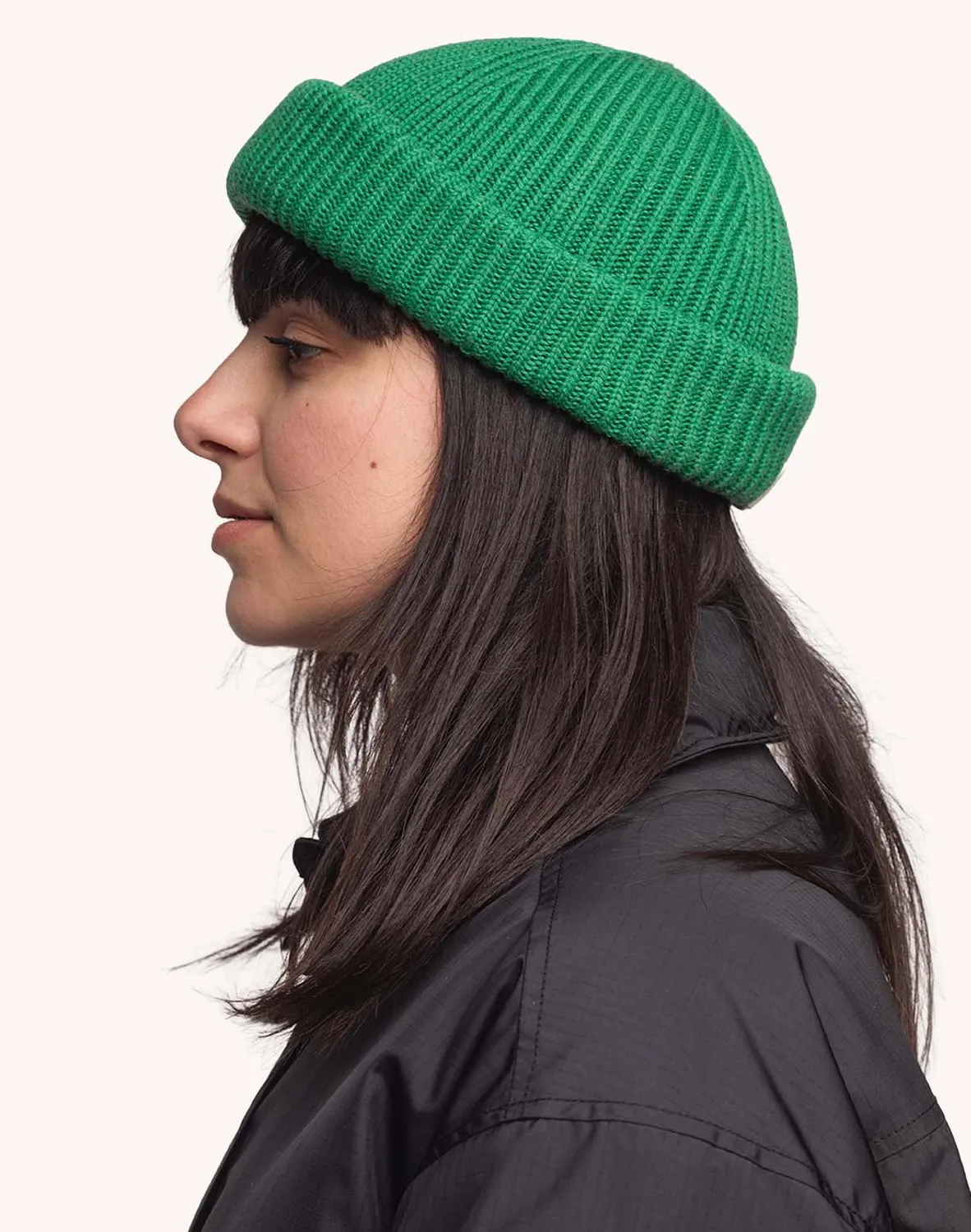 OLOW Falco bonnet vert mérinos